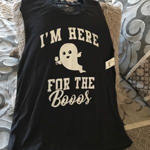NWT Halloween fun graphic tank